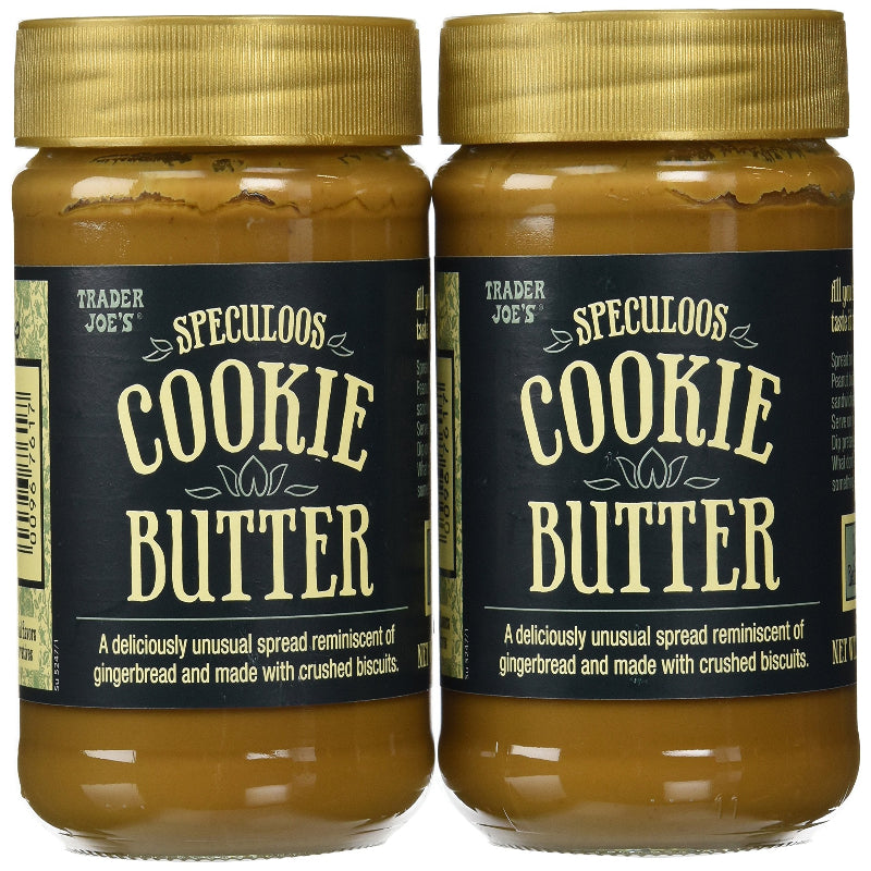 Trader Joe's Speculoos Cookie Butter 14.1 Oz (Pack of 2)