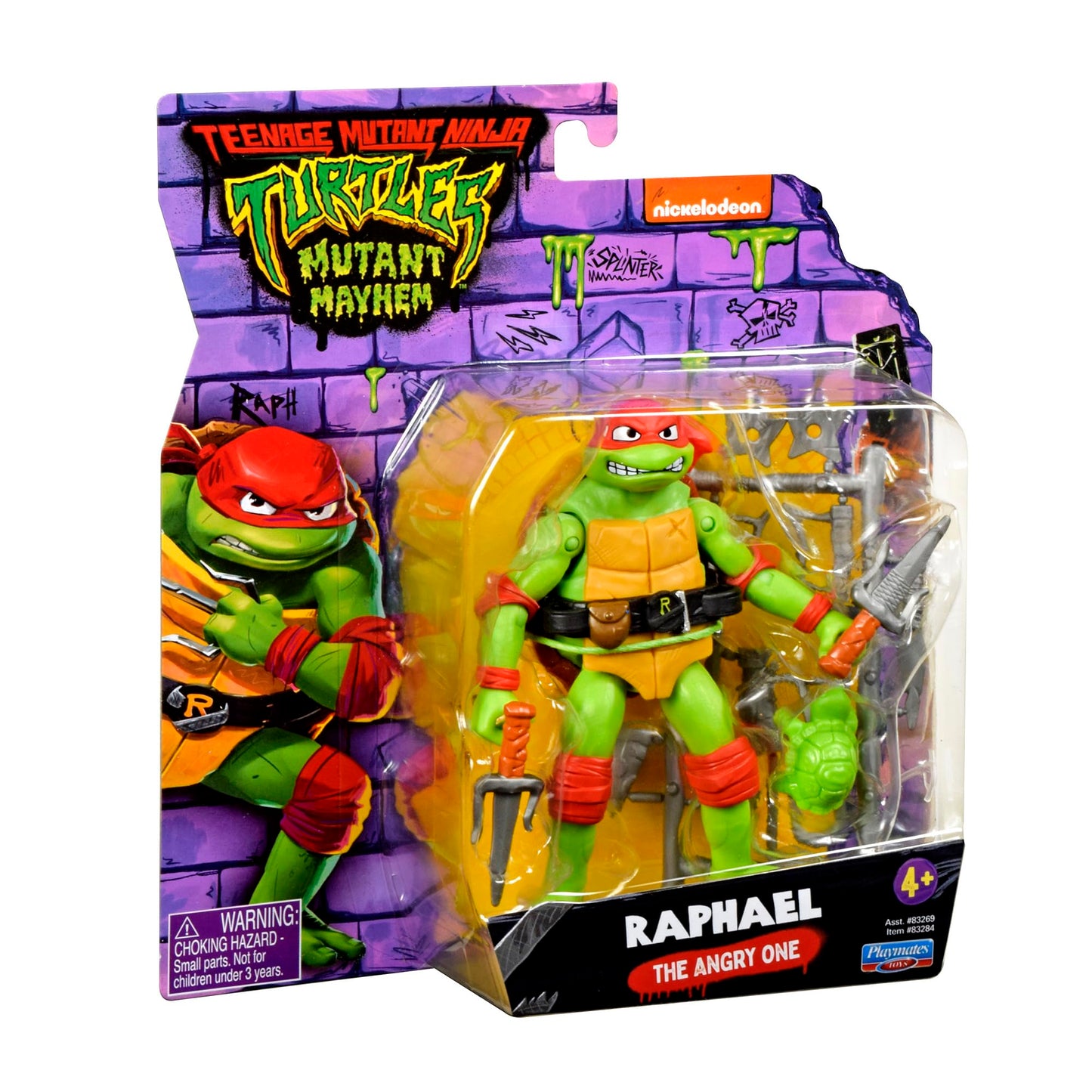 Teenage Mutant Ninja Turtles: Mutant Mayhem Raphael Basic Action Figure