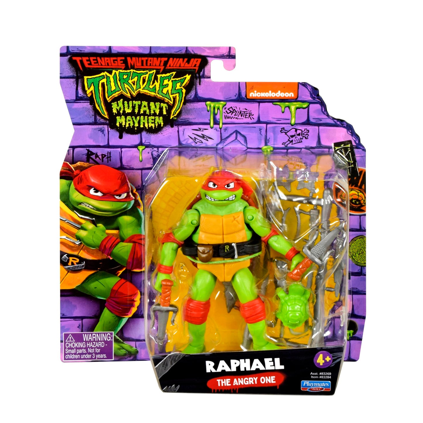 Teenage Mutant Ninja Turtles: Mutant Mayhem Raphael Basic Action Figure