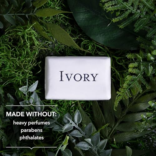 Ivory Clean Aloe Scent Bar Soap – 10 Bars (4 oz Each) | Pure & Gentle Formula