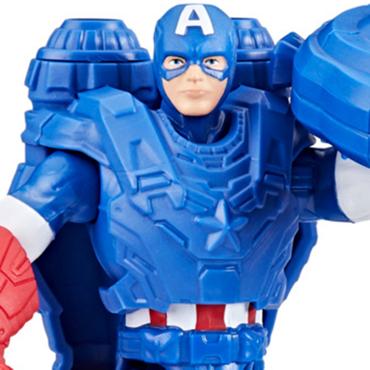 Marvel Avengers Captain America Battle Gear Action Figure – Shield Blast Accessories