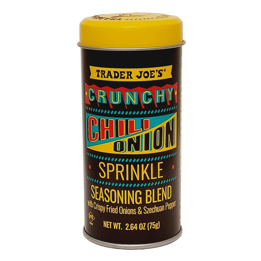 Trader Joe’s Crunchy Chili Onion Sprinkle – Seasoning Blend (2.64 oz)