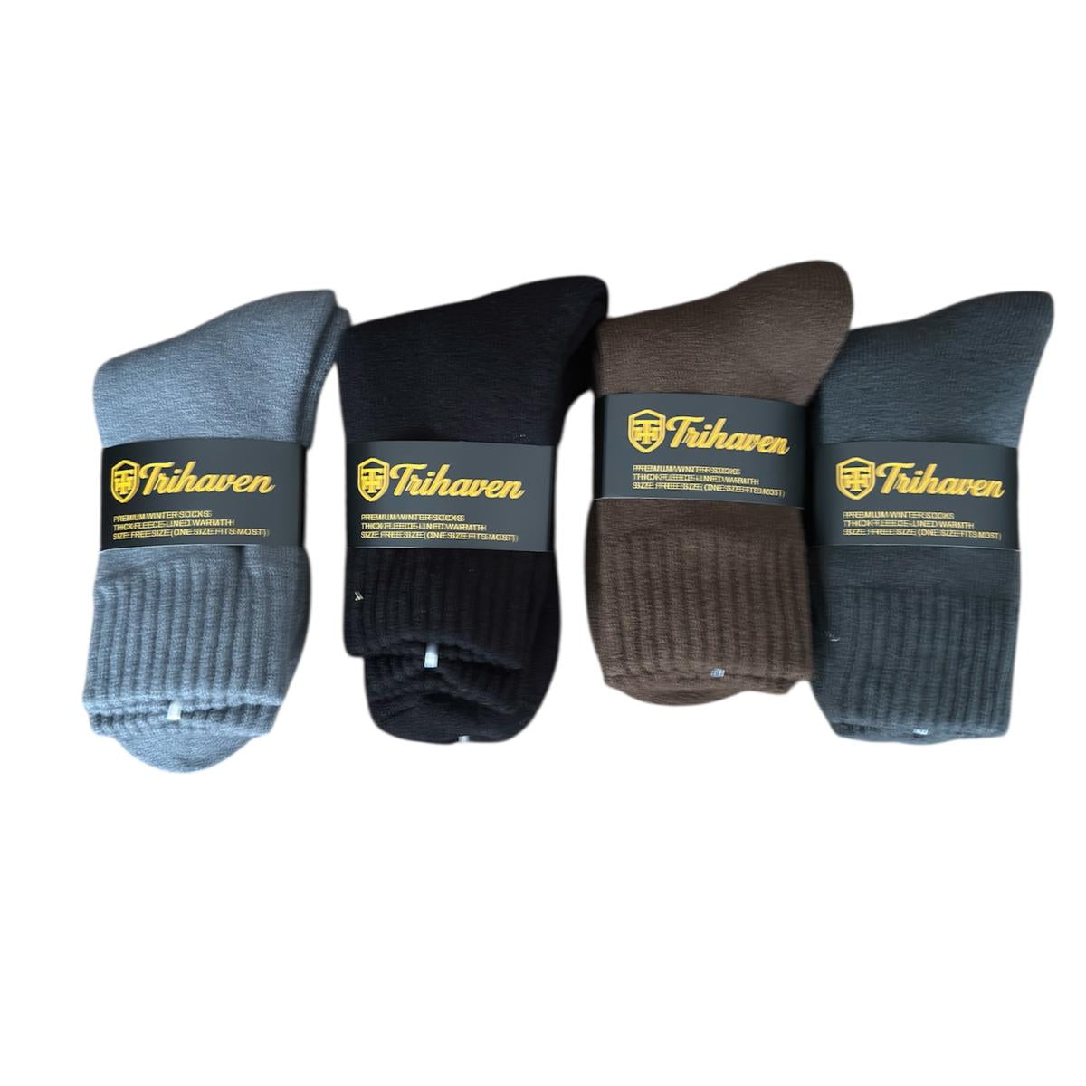 Winter Crew Socks – Wool Cotton Blend