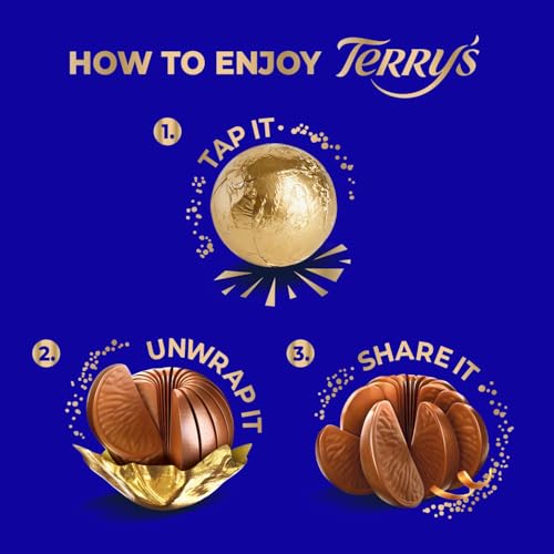 Terry’s Chocolate Orange 2-Pack – Original Milk + Dark Chocolate (5.11 oz Each)