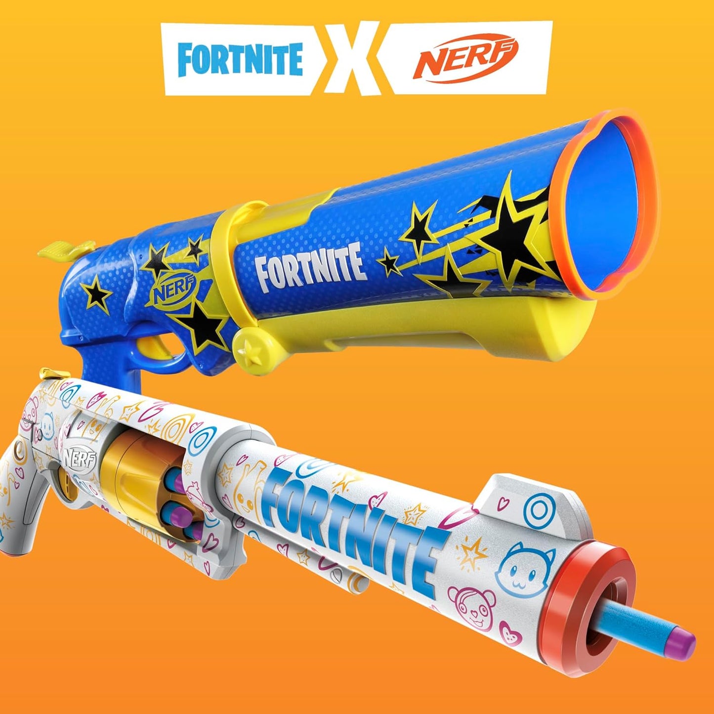 👉 Nerf Fortnite Frenz-4-Ever Dart Blaster – Includes 6 Darts + Exclusive Fortnite Code