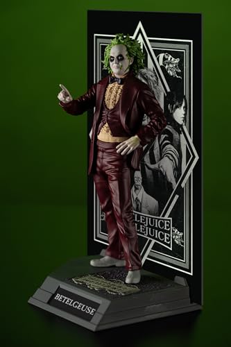 Movie Maniacs Beetlejuice 2 Chase Figure – 6-Inch Posed Figure by McFarlane Toys