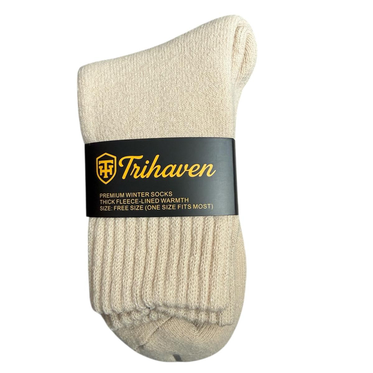 Winter Crew Socks – Wool Cotton Blend