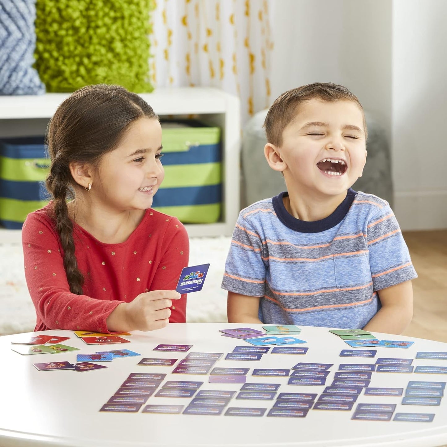 PJ Masks Matching Game for Kids – Memory Card Game with 72 Sturdy Cards | Hasbro Gaming | Ages 3+