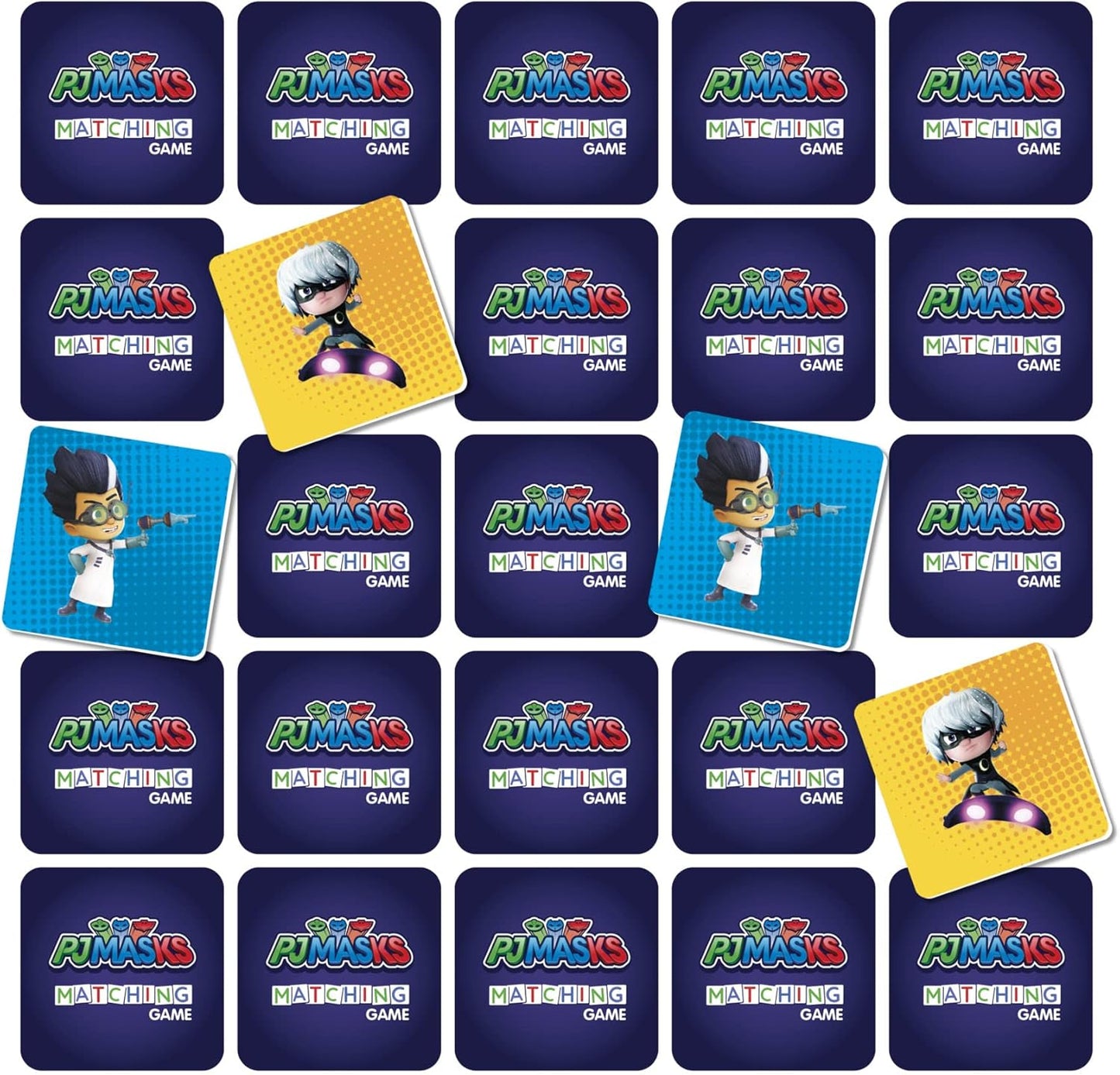 PJ Masks Matching Game for Kids – Memory Card Game with 72 Sturdy Cards | Hasbro Gaming | Ages 3+