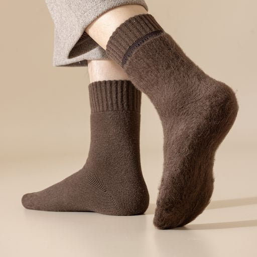 Winter Crew Socks – Wool Cotton Blend