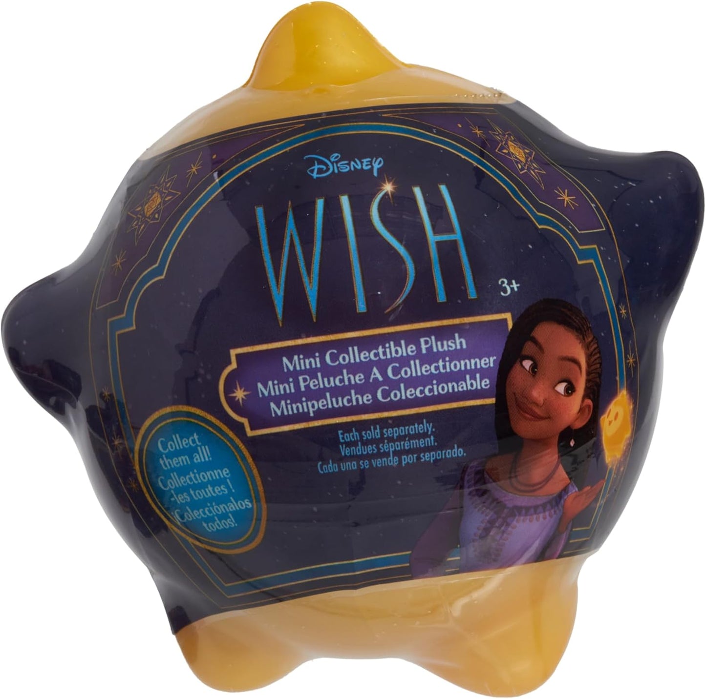 Disney Wish Mini Collectible Plush Blind Capsule 2-Pack by Just Play