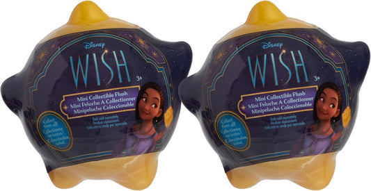 Disney Wish Mini Collectible Plush Blind Capsule 2-Pack by Just Play