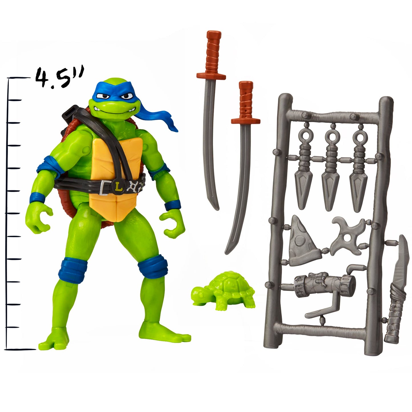 Teenage Mutant Ninja Turtles: Leonardo Basic Action Figure by Playmates Toys