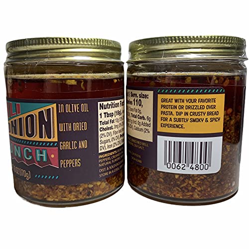 Trader Joe's Chili Onion Crunch, 6 oz (Pack of 2)