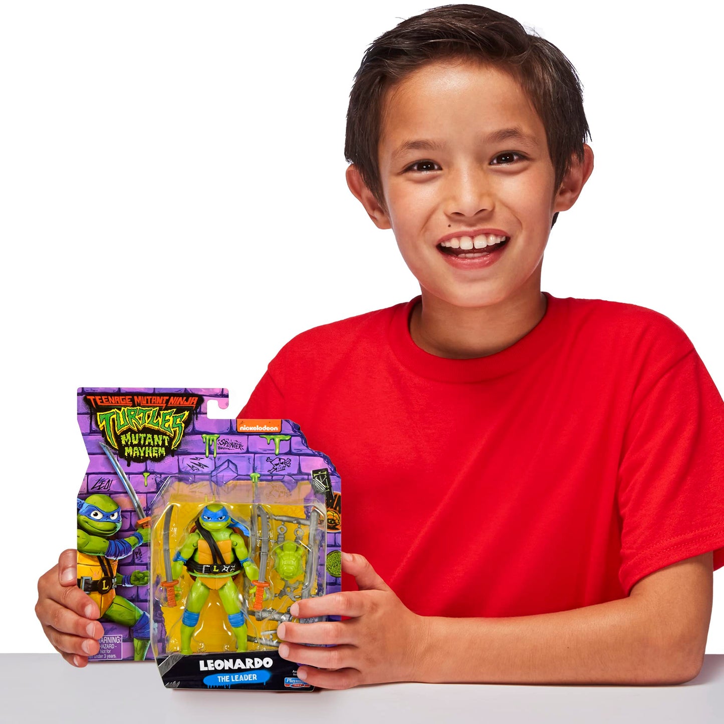 Teenage Mutant Ninja Turtles: Leonardo Basic Action Figure by Playmates Toys