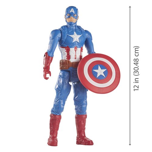 Marvel Avengers Captain America – Titan Hero Series 12-Inch Action Figure