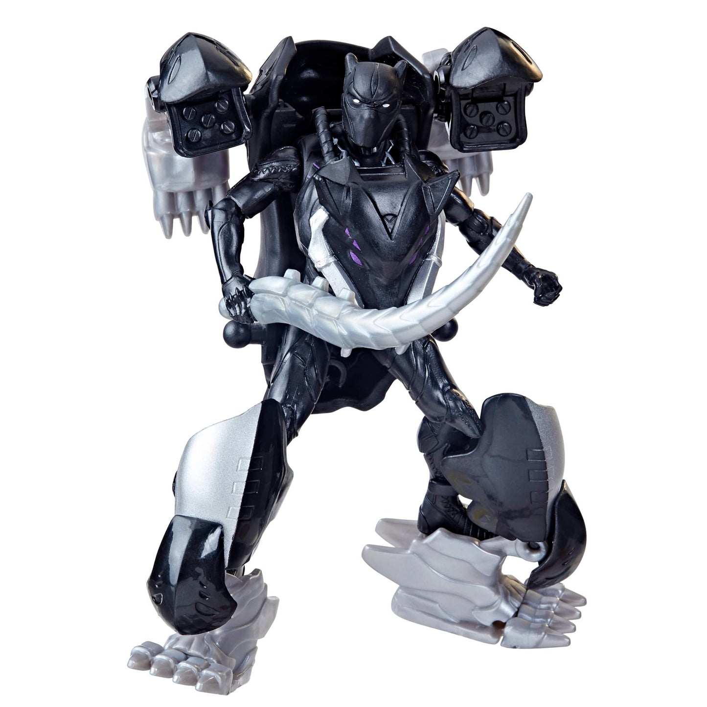 Marvel Mech Strike Mechasaurus – Black Panther & Sabre Claw Action Figure Set (Hasbro)