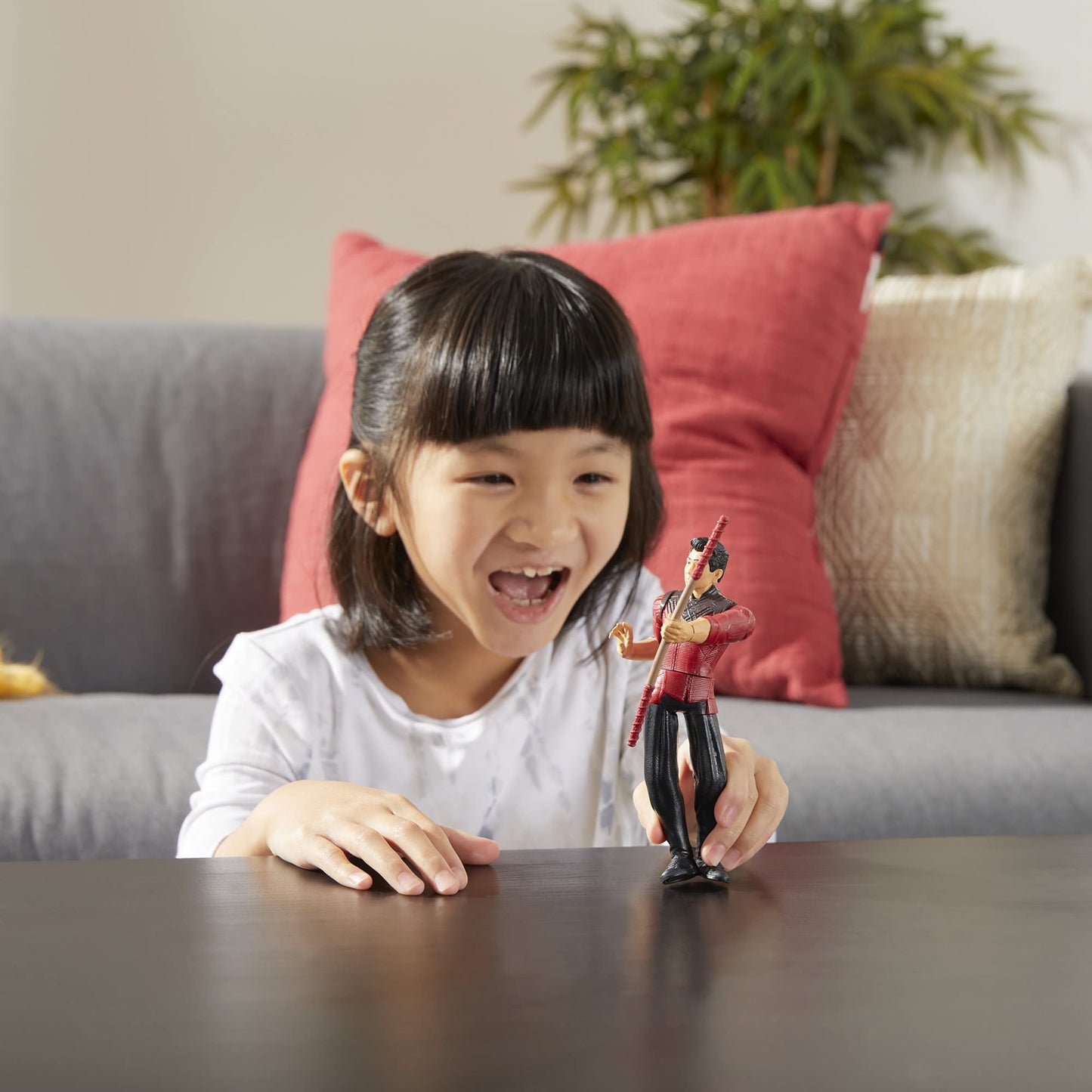 Marvel Shang-Chi Action Figure – Legend of the Ten Rings 6-Inch Figure with Staff Weapon (Hasbro)