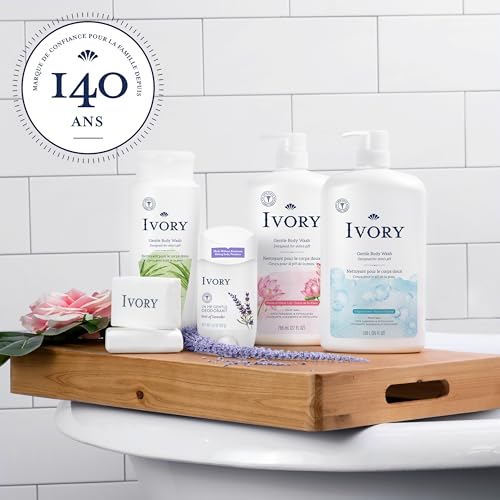 Ivory Clean Aloe Scent Bar Soap – 10 Bars (4 oz Each) | Pure & Gentle Formula