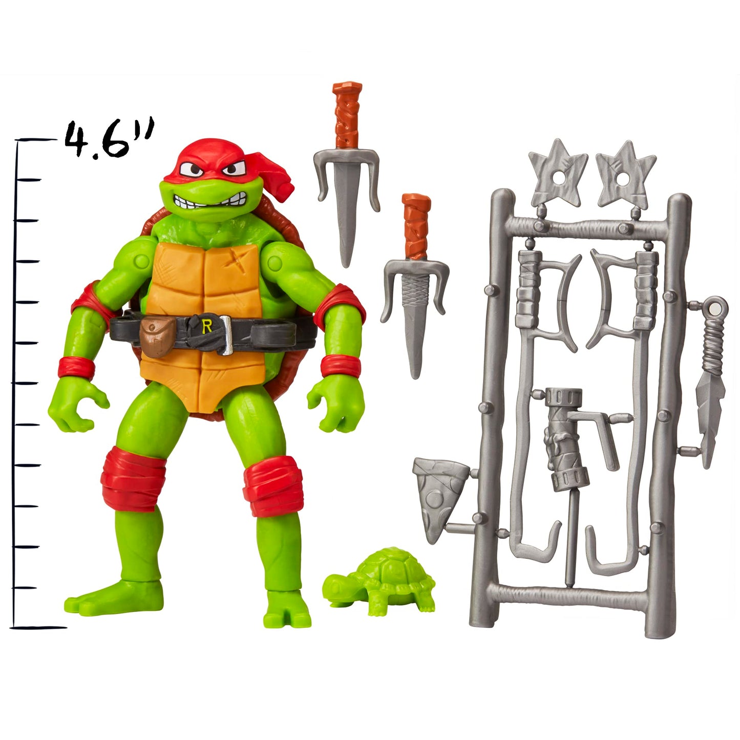 Teenage Mutant Ninja Turtles: Mutant Mayhem Raphael Basic Action Figure