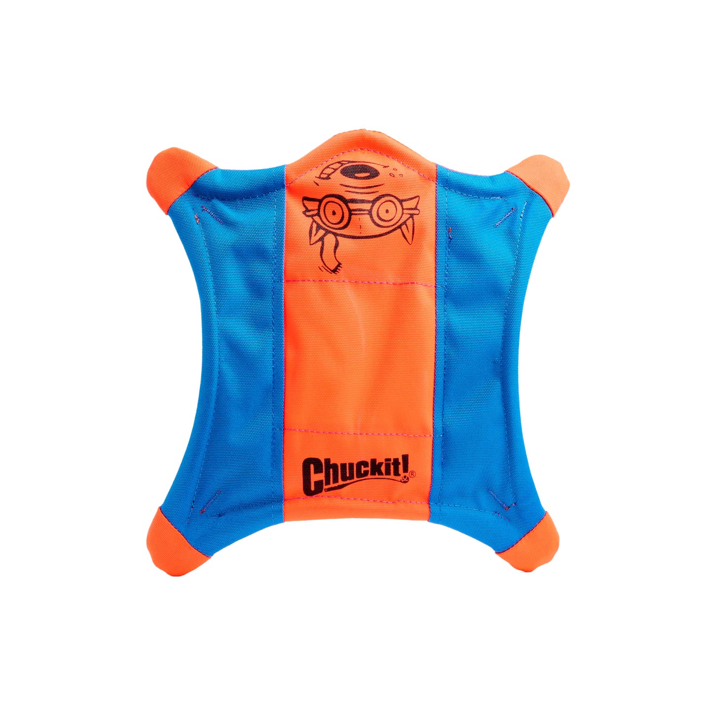 Chuckit! Flying Squirrel Dog Toy Large – Durable Floating Fetch Disc for Medium & Large Dogs