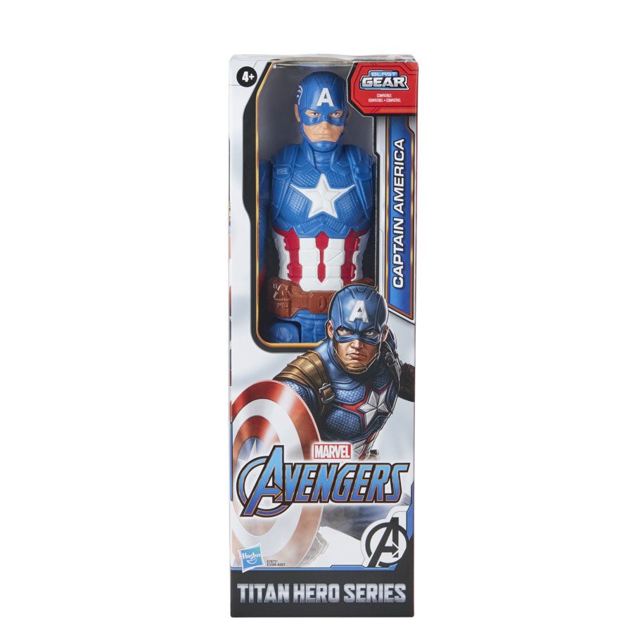Marvel Avengers Captain America – Titan Hero Series 12-Inch Action Figure